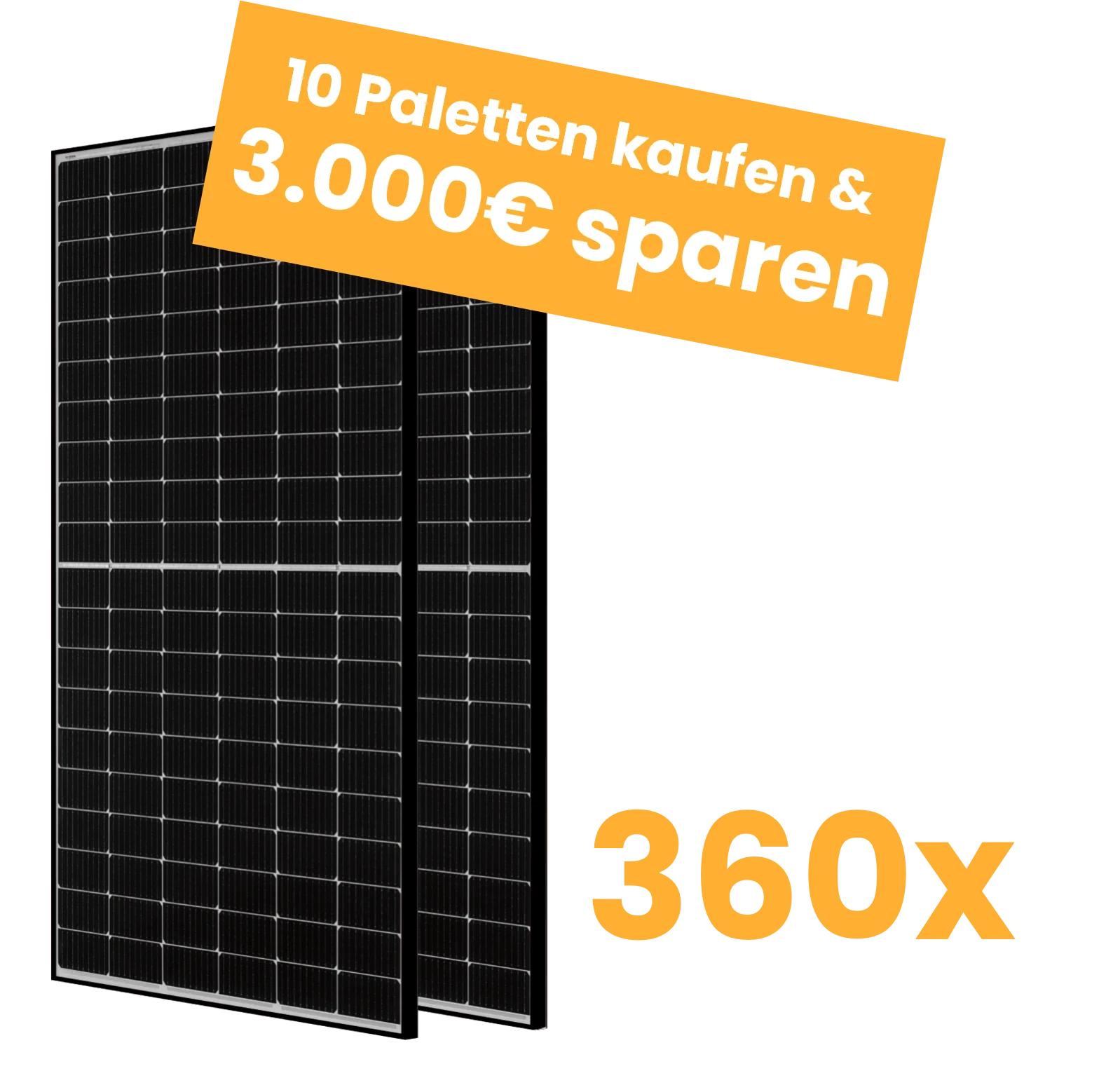 500x JA Solar Solarmodul (385W, 30mm)