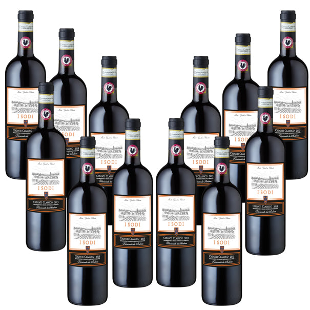 2013 Chianti Classico, Azienda Agricola I Sodi - 12er Paket - Bild 1
