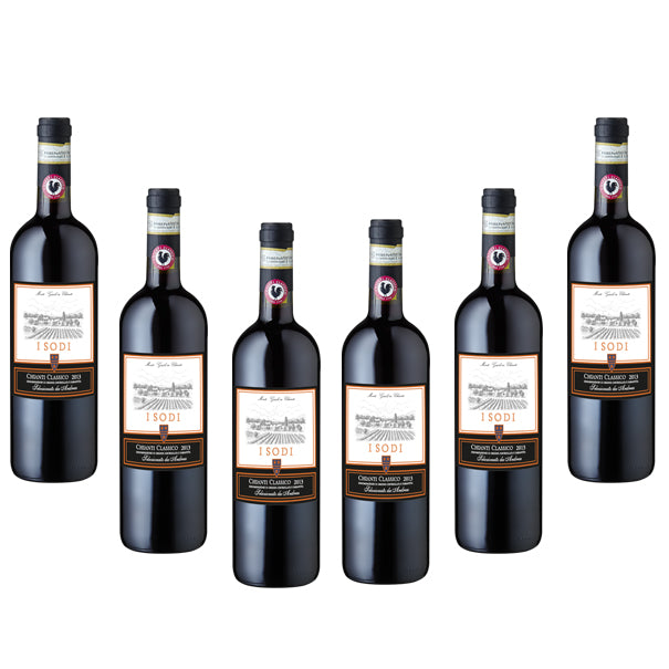 2013 Chianti Classico, Azienda Agricola I Sodi - 6er Paket - Bild 1