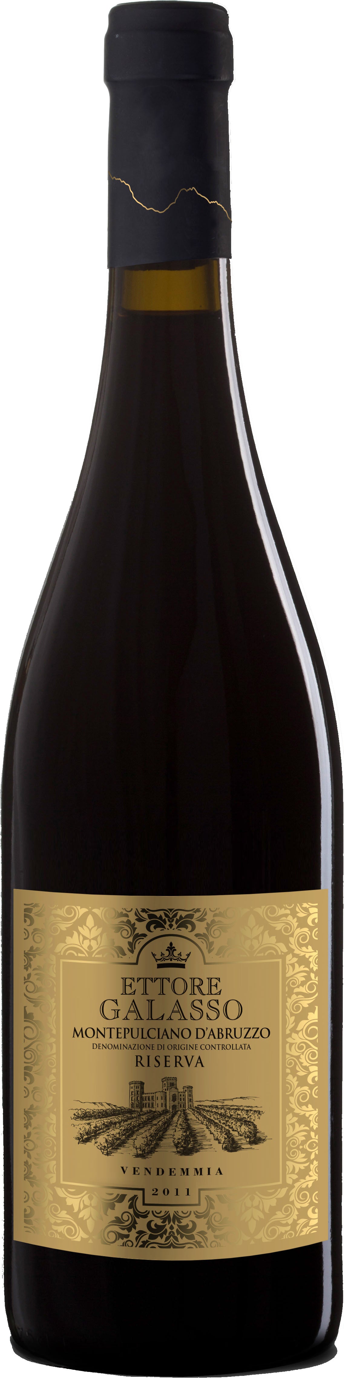 2011, Montepulciano D'Abruzzo Riserva, Galasso, Cantine Galasso SRL, Abruzzen, Italien, 6er-Paket - Bild 2